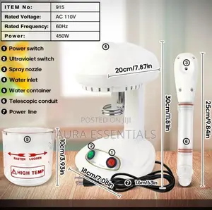 Facial Sauna Vapour Steamer Face Mist Sprayer