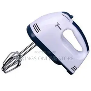 Classic Hand Mixer 7 Speed-Turbo - White