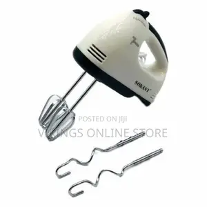 Sokany Super Hand Mixer 7 Speed - White,Grey