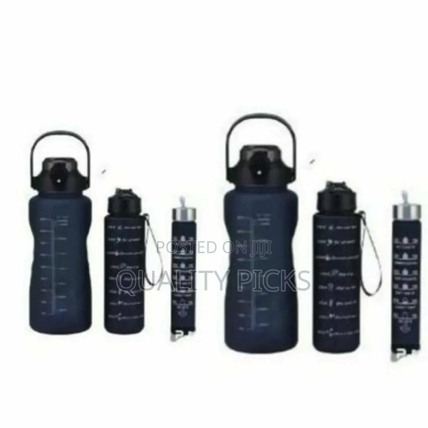Plastic Water Bottle Set