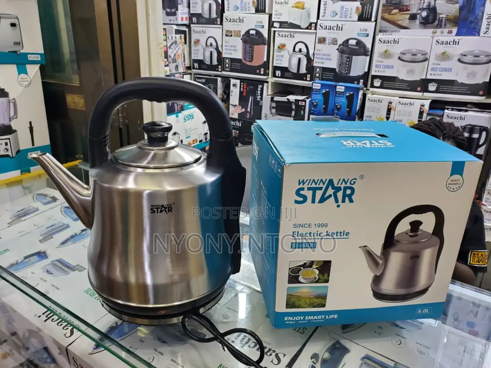Winning Star High Quality 5L Cordless Electric Kettle.