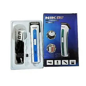 Nikai Original Rechargeable Electric Shaver - Blue,White