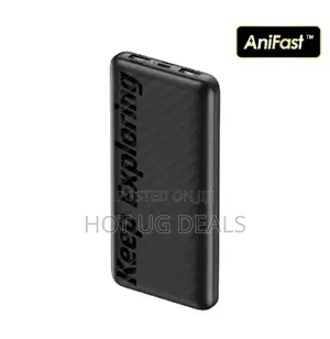Oraimo 1000mah Slim Fast Charging Power Bank - Black