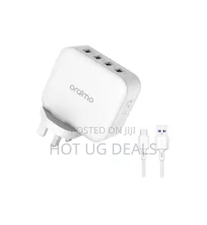 Oraimo Powercube 4 Port High Speed UK Type Charger Kit