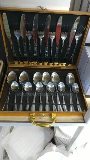 Silver Cutlery Set 24pcs