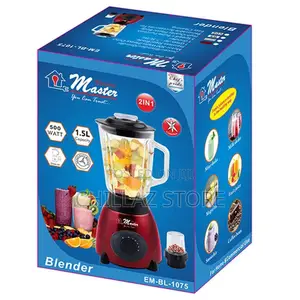 Electro Master EM-BL-1075 2-in-1 Blender 500W