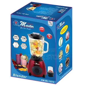 Electro Master EM-BL-1075 2-in-1 Blender 500W