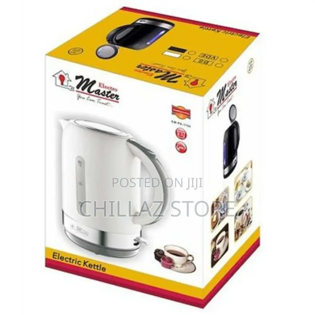 Electro Master EM-PK-1104 1.7L Plastic Kettle