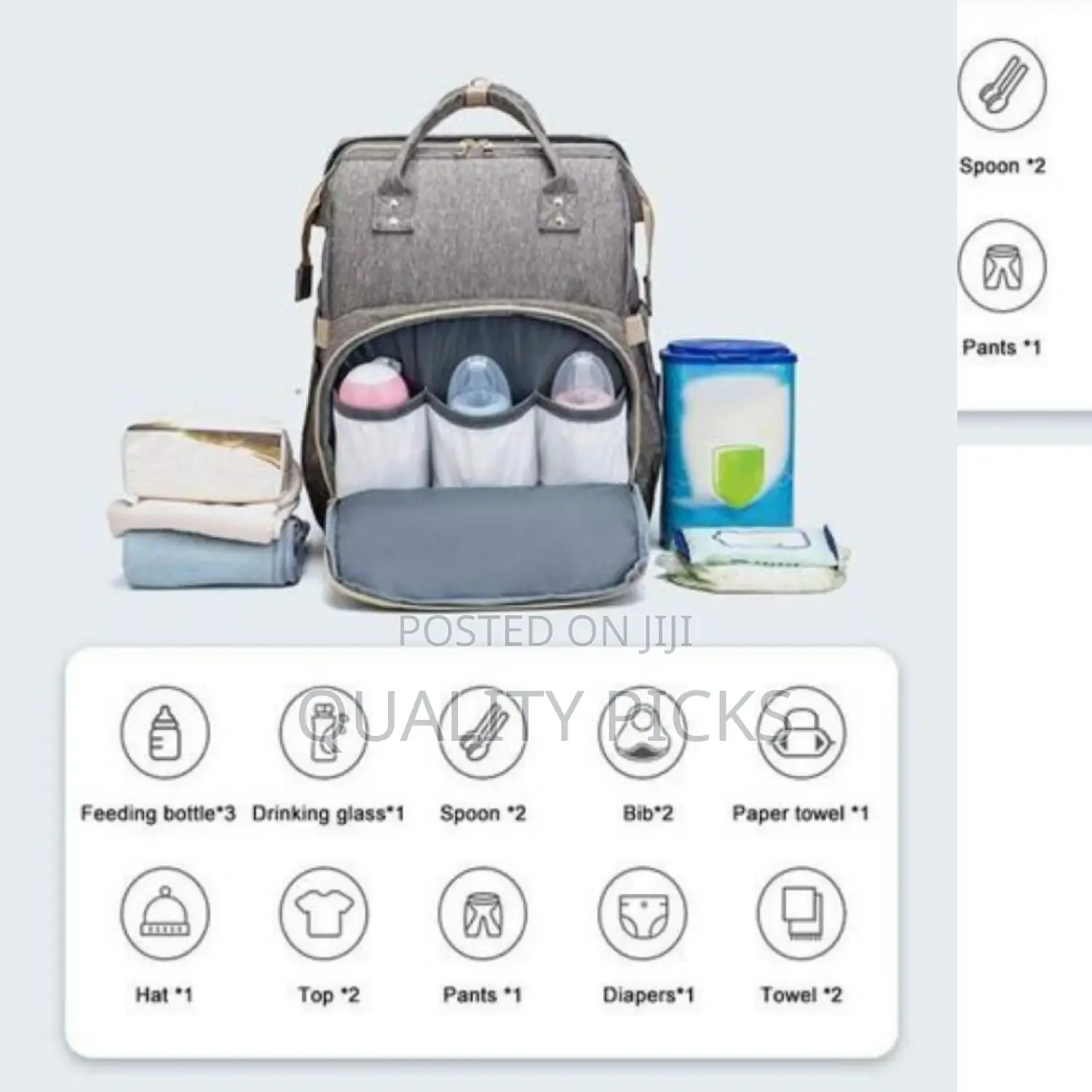 Baby Diaper Bag Backpack Organizer