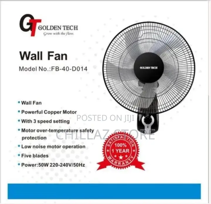 Golden Tech Wall Fan FB-40-D014