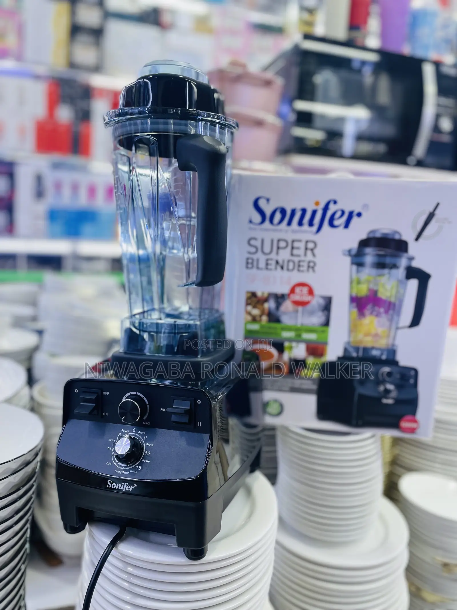 Classic Sonifer 2L Ice Crusher Commercial Blender