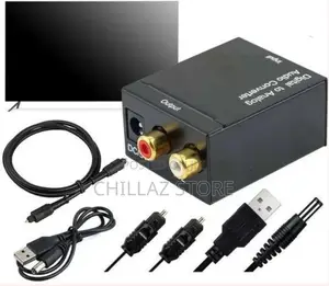 Digital to Analog Audio Converter Optical Fiber