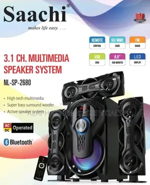 Saachi 3.1 Channel Speaker