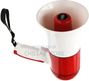 Loudspeaker With Recording Reading Advertising Hawker