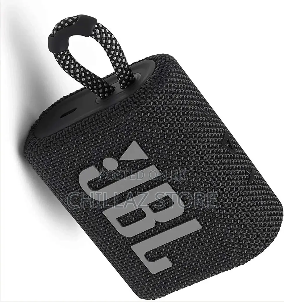 JBL Go 3, Waterproof Ultra Portable Bluetooth Speaker,