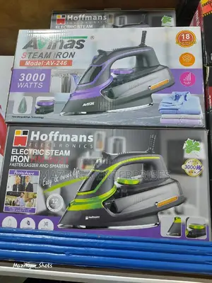 Avinas and Hoffman's Heavy-Duty Steam Iron 3000w
