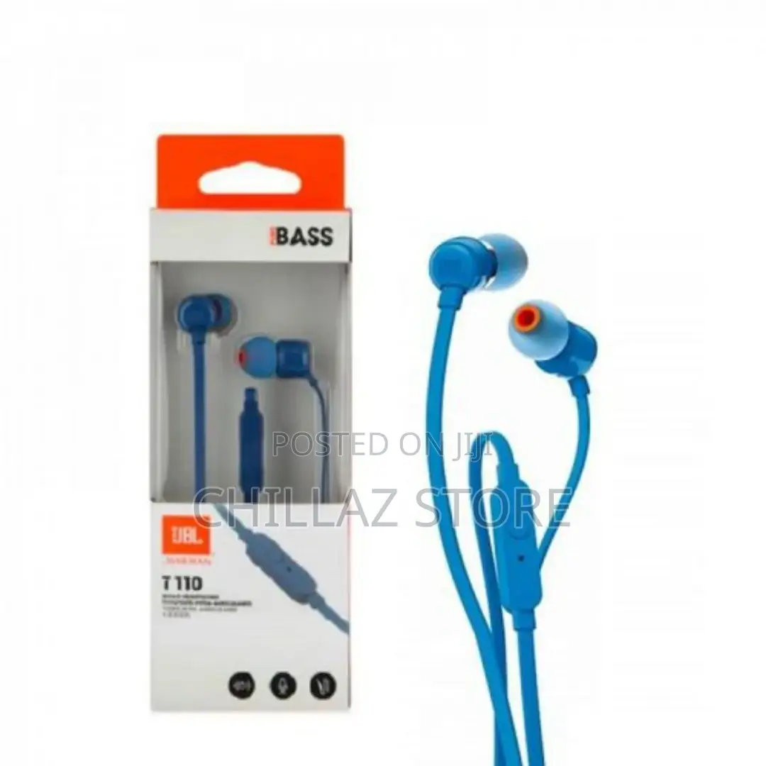 JBLT110 Headsets,In-ear Headphone With Remote And Microphone