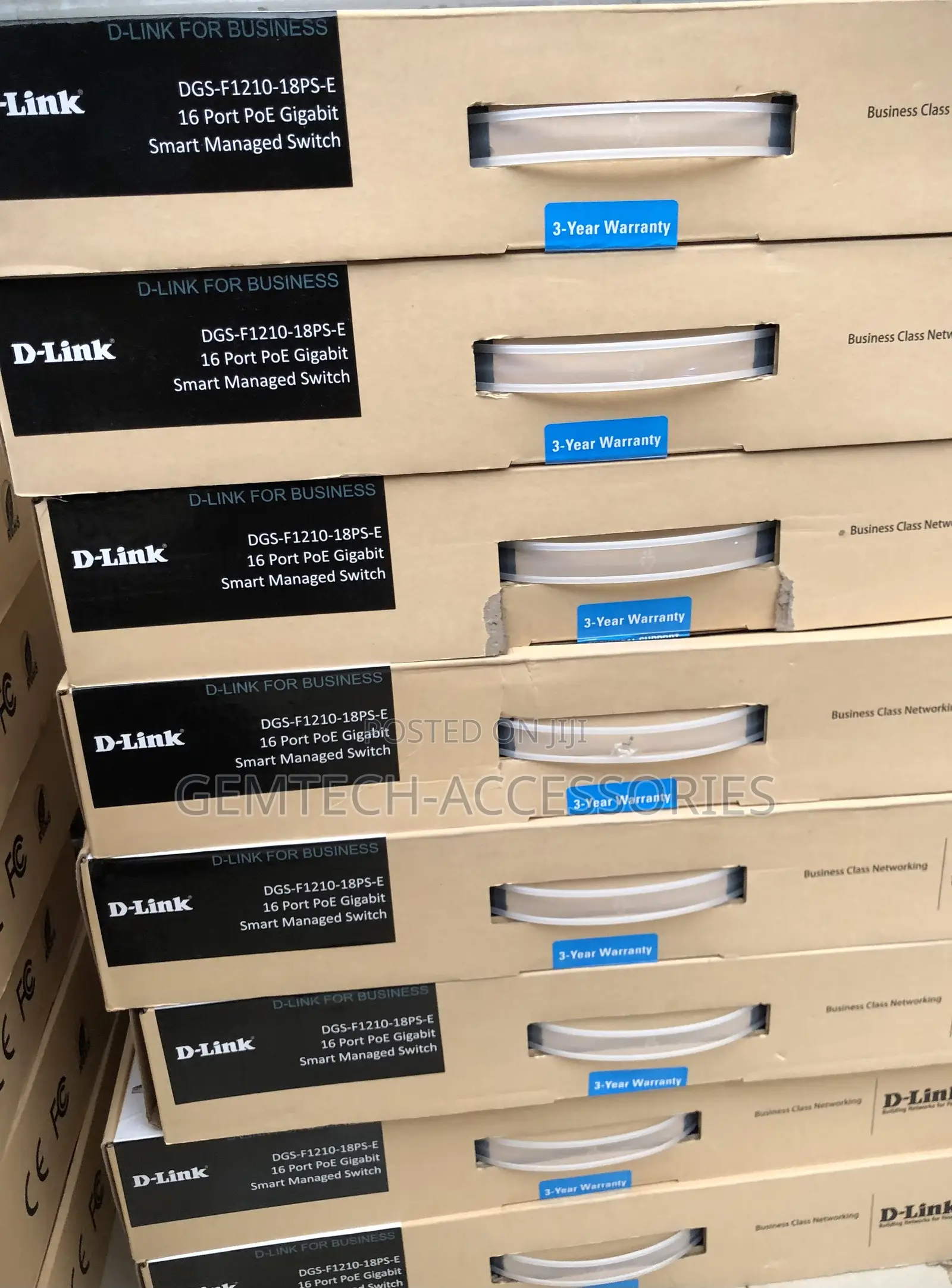 Dlink DGS-F1210 18ps-E 16port Poe Gigabit Switchsmart Manage