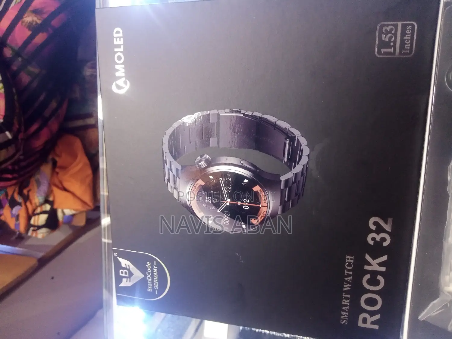 Amoled Luxury Smart Watch