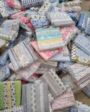 A Set of Six Cotton Bedsheets
