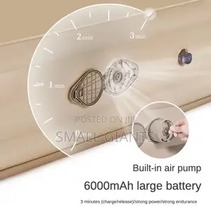 Inflatable Mattress Bed With Built-in Air Pump