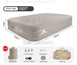 Inflatable Mattress Bed With Built-in Air Pump