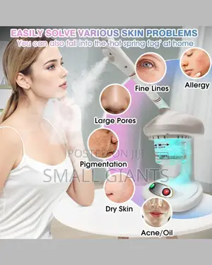 Nano Ionic Facial Steamer With Extendable 360° Rotatable Arm