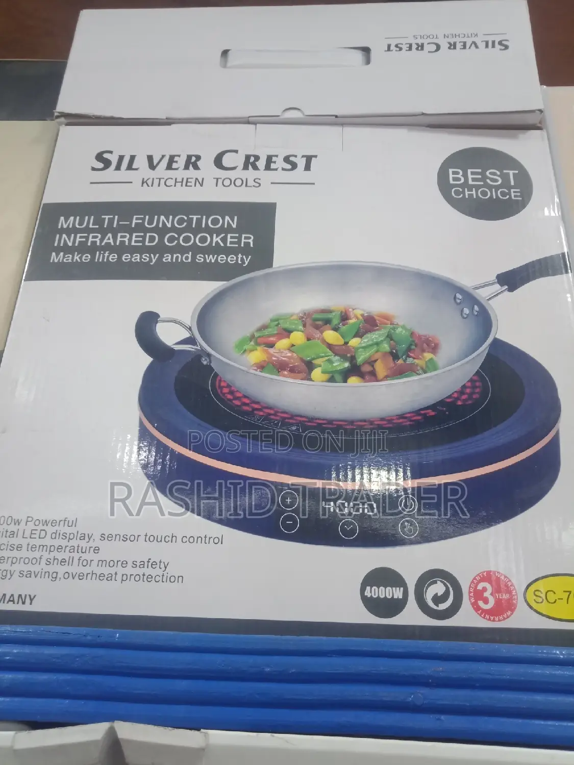 Silver Crest Infrared Cooker
