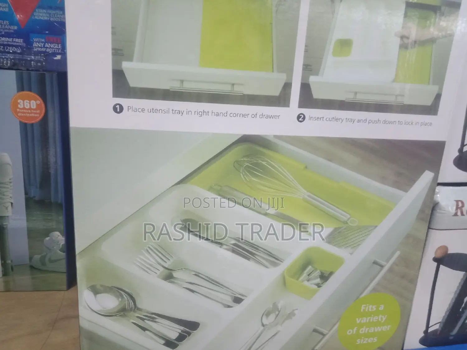 Expandable Cutlery Tray
