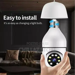 Wireless Wifi Light Bulb Camera Security Camera