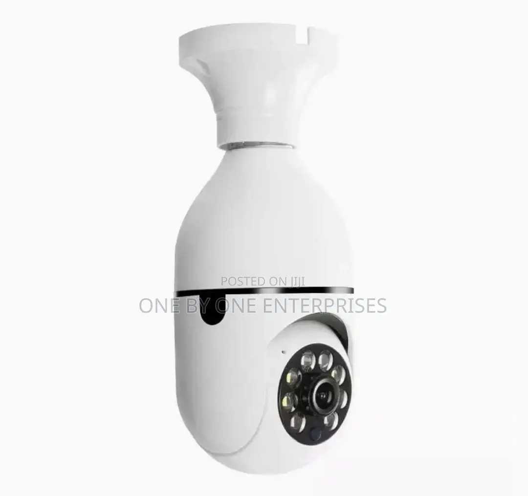 Bulb Camera,Wireless Wifi 360° Surveillance Camera
