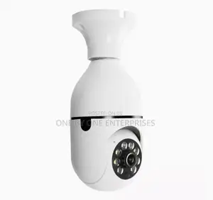 Bulb Camera,Wireless Wifi 360° Surveillance Camera