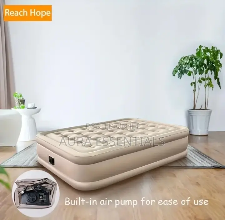 Built-in-Air Pump Automatic Inflatable Air Cushion Bed