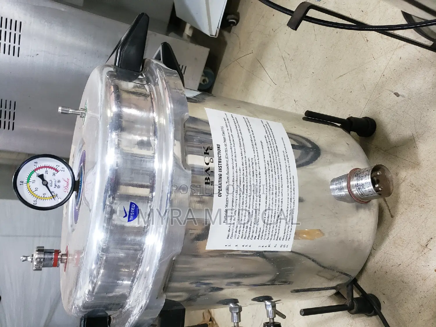 Electric Autoclave- 13litres