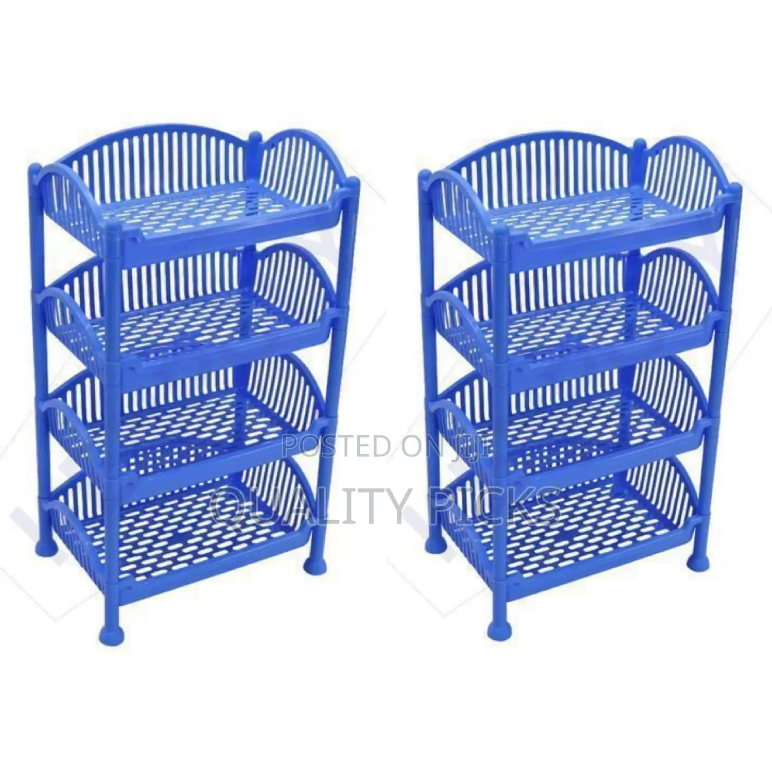 Kitchen Plastic Rack Organizer