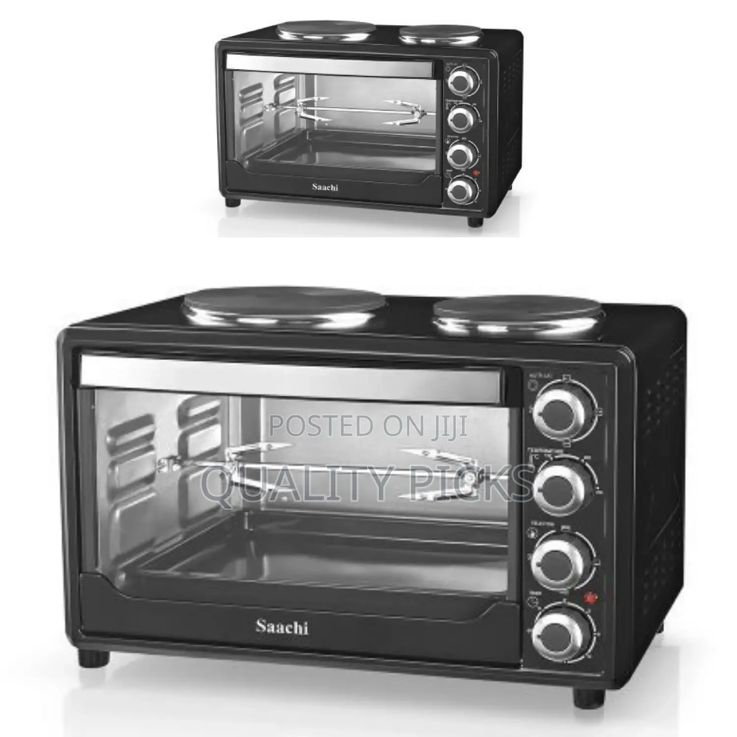 Brand Electric Saachi Oven With Hot Plate