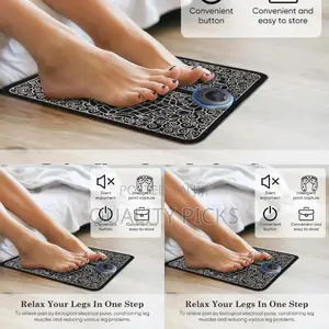 Rechargeable Foot Massager.-Black