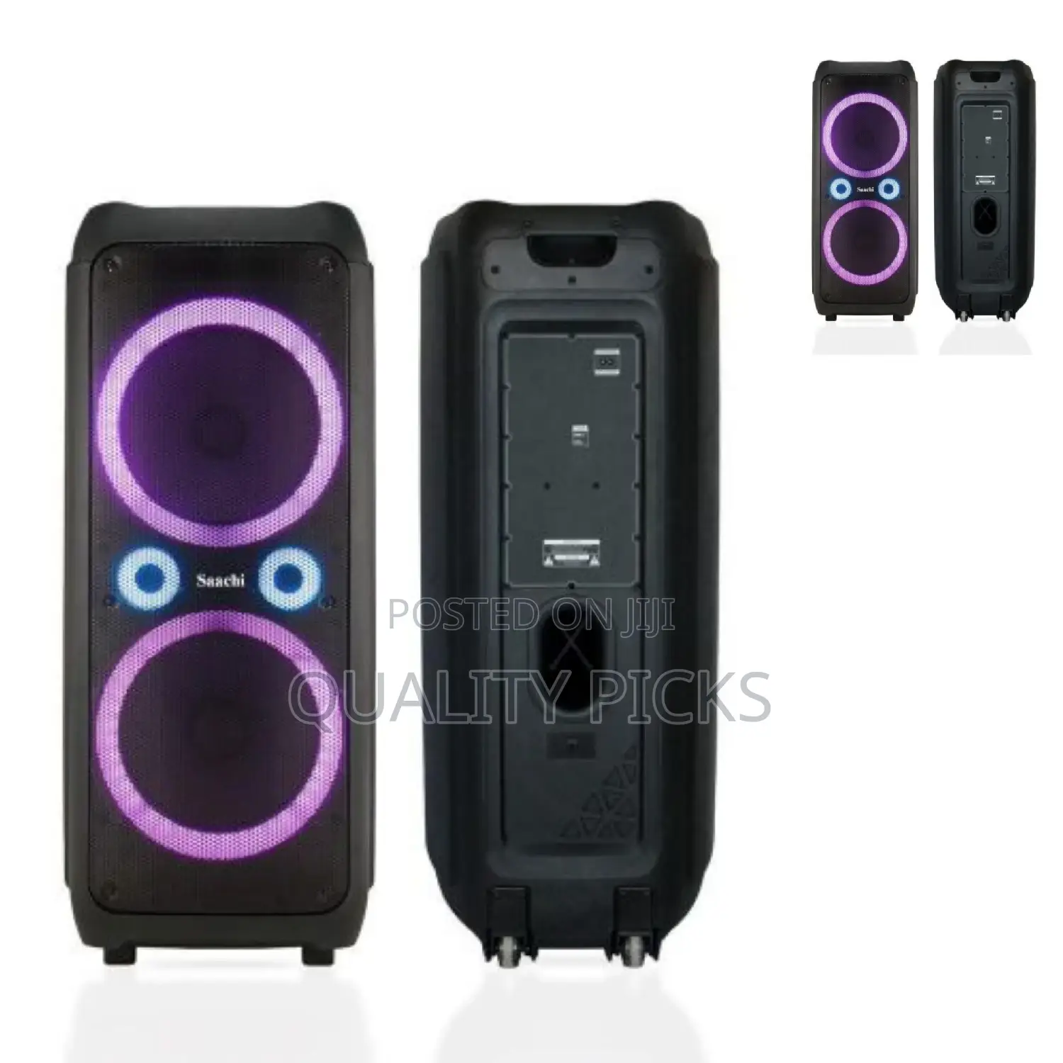 Rechargeable Saachi Speaker System