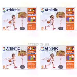 Adjustable Kids Basketball Hoop