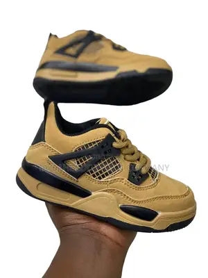 Travis Scott X Air Jordan 4 'Olive' for Kids