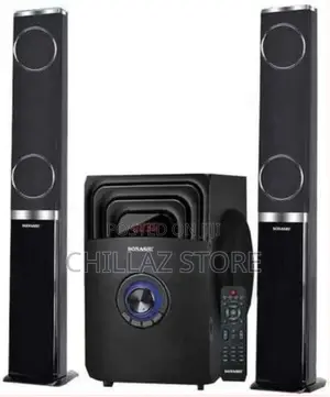 Sonashi Woofer/Sound Bar Home Theatre System 2/1 2113 Black