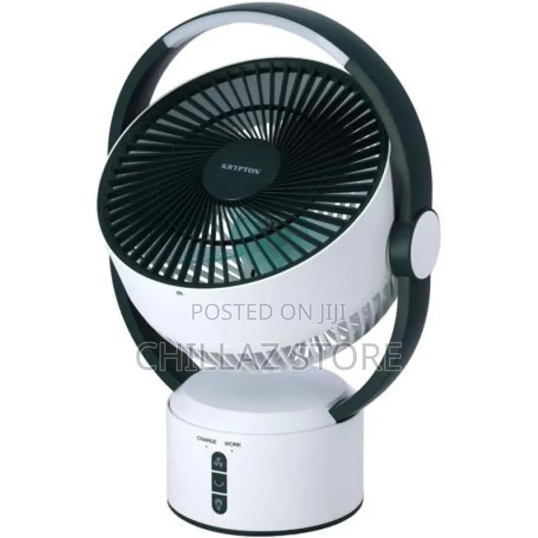 Krypton Rechargeable 9′′ Rech Table/ Traveller’S Fan KNF