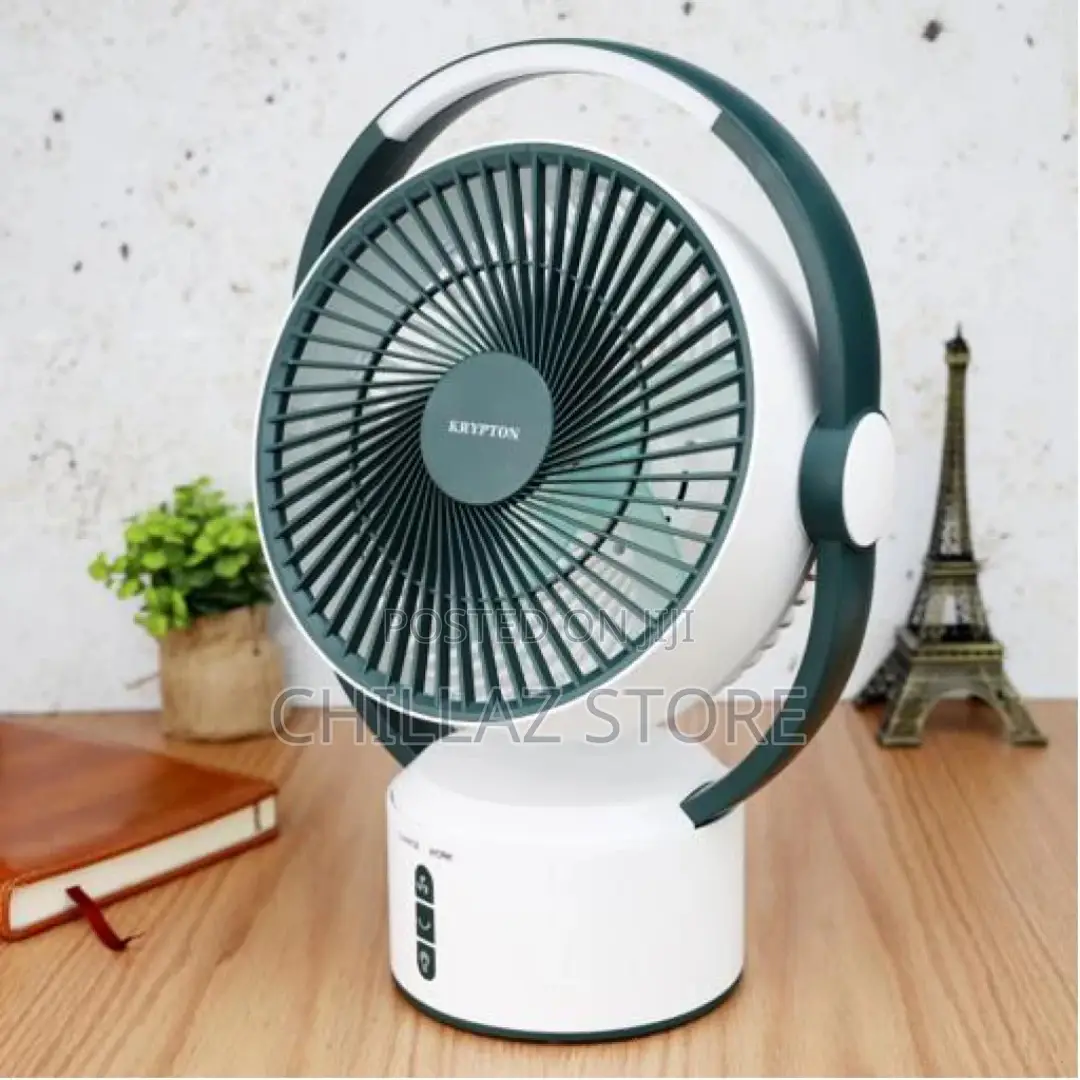 Krypton Rechargeable 9′′ Rech Table/ Traveller’S Fan KNF