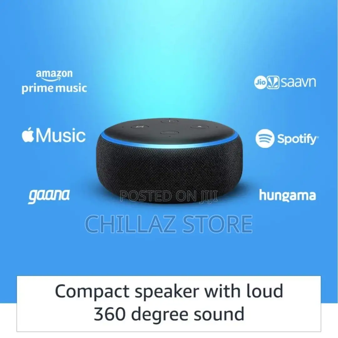 Amazon Echo Dot (3rd Gen) – New and Improved Smart Speaker