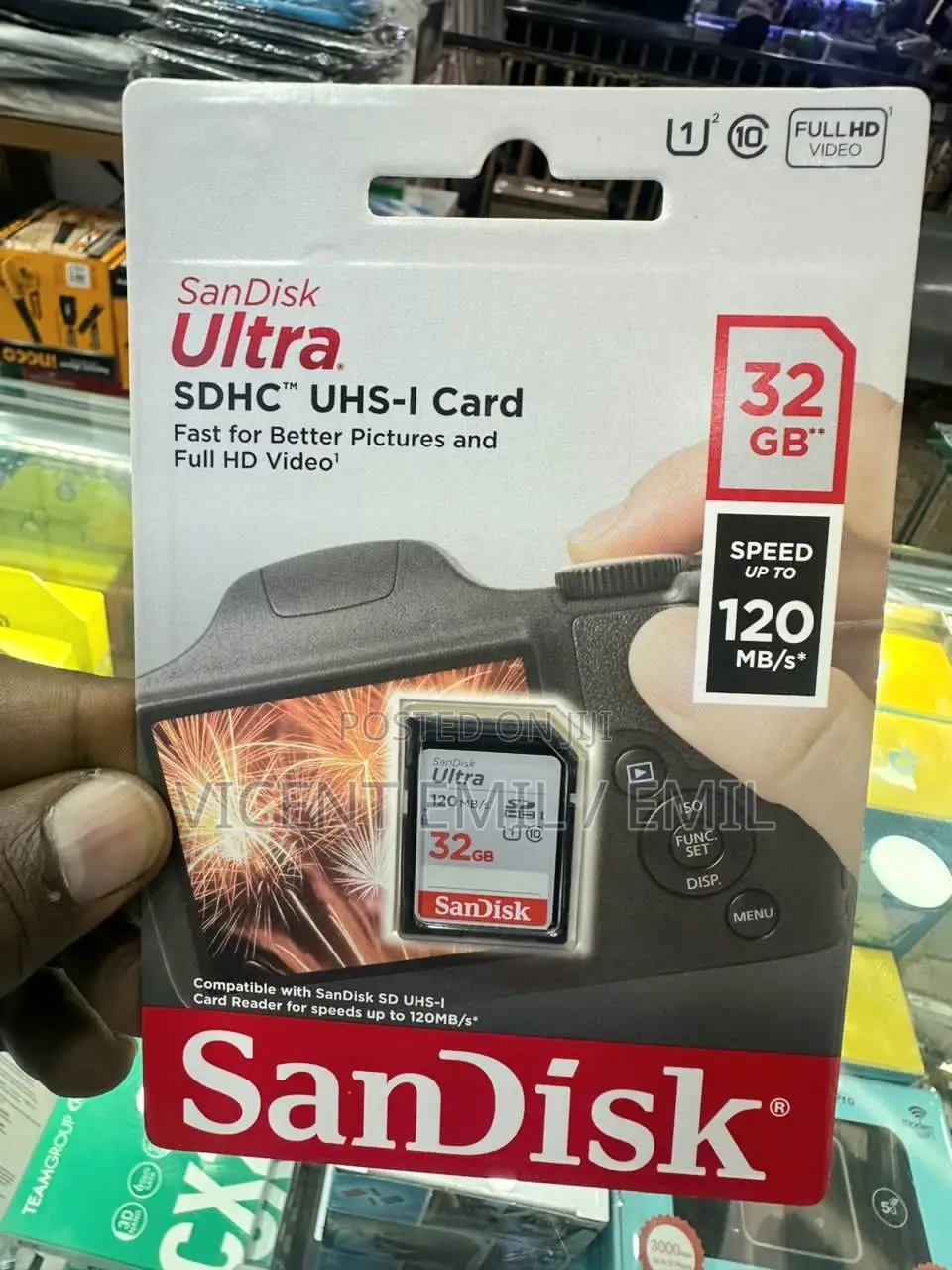 Sandisk Ultra Memory Card 32GB for Camera