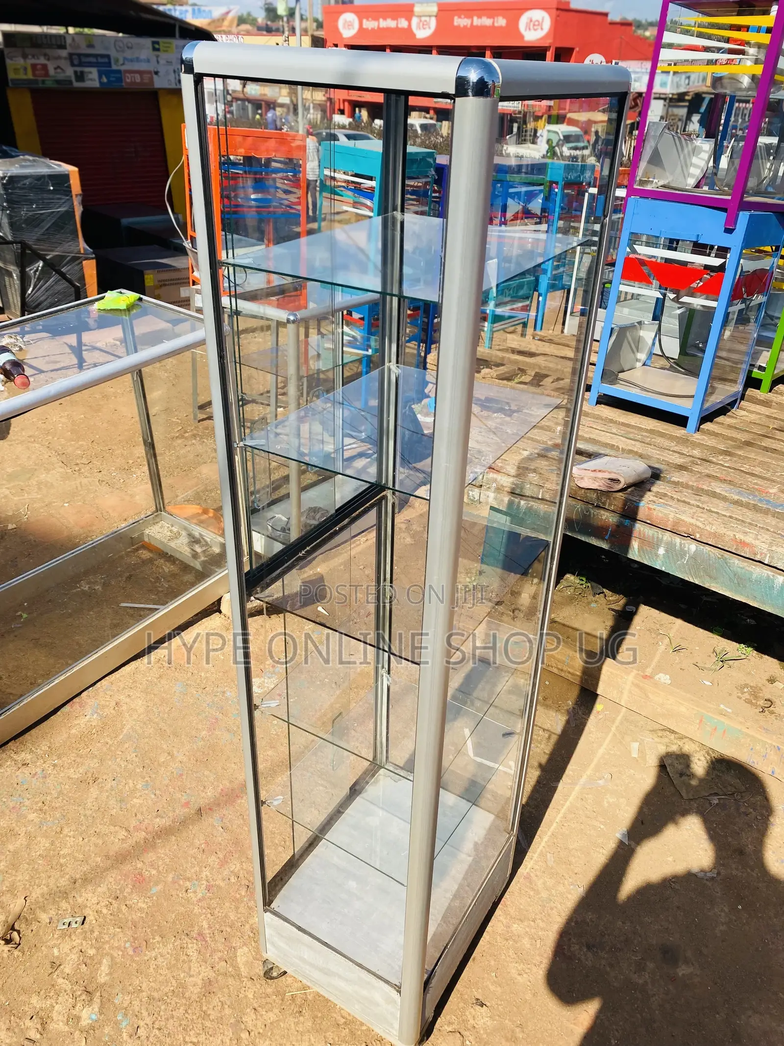 5ft Glass Display Counter