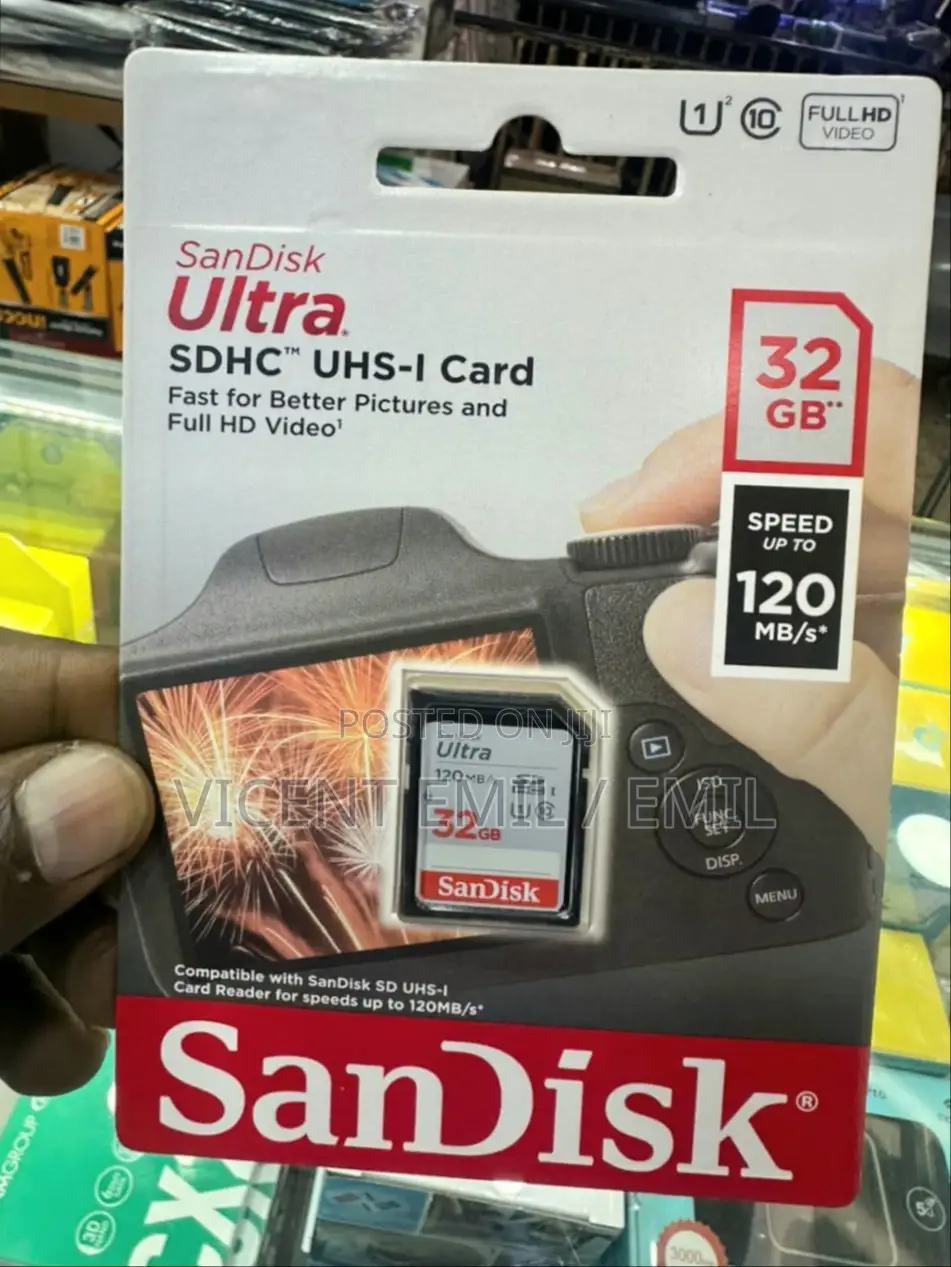 Sandisk Ultra Memory Card 32GB for Camera