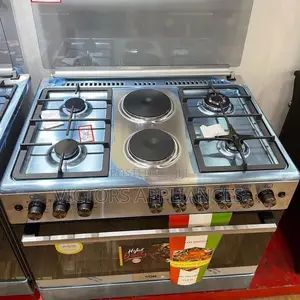 Blueflame 90x60cm 4gas 2electric Cooker Inox Stainless Steel