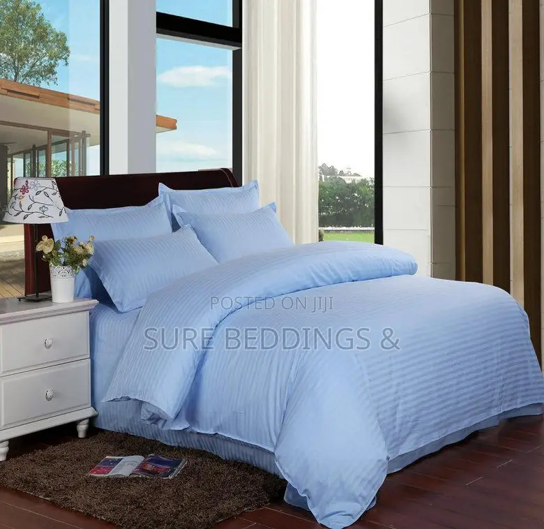 Stripped Cotton Duvet Cover