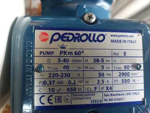 Pedrollo Surface Booster Pump